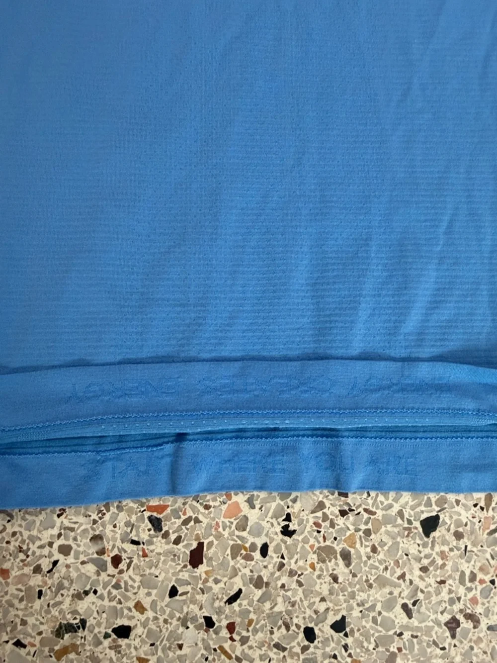 New Lululemon pool party blue swiftly tech long sleeve shirt waist 4